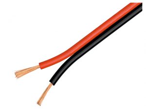 aansluitsnoer rood zwart