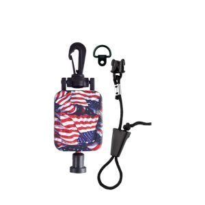 Gearkeeper RT2-4212 Standard CB Mic Keeper American Flag
