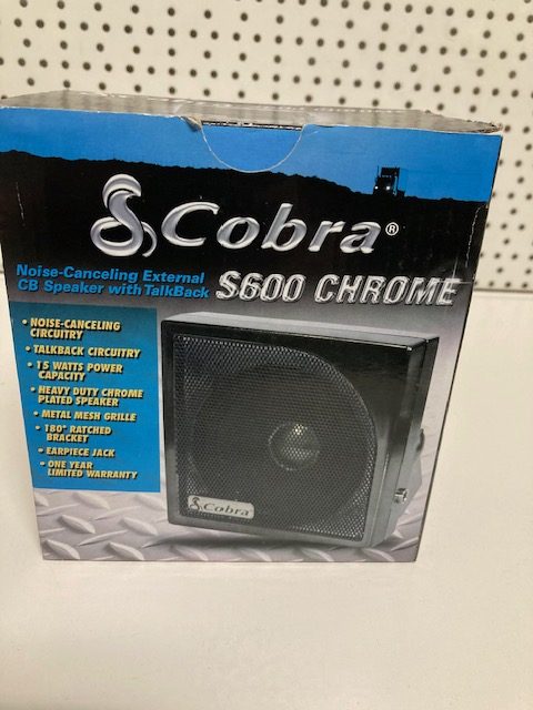 Cobra S600 Chrome speaker