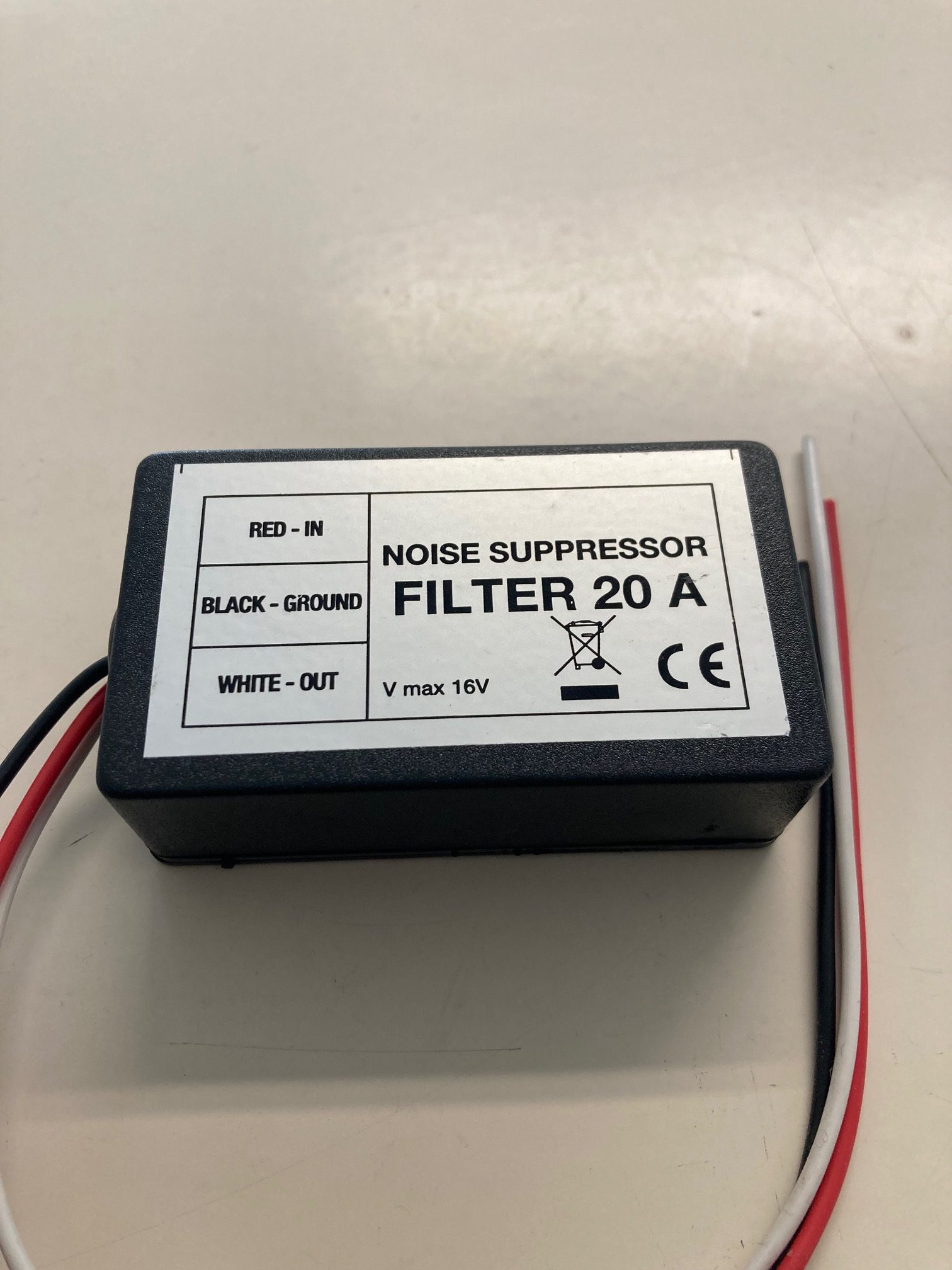 Ontstoringsfilter 20A